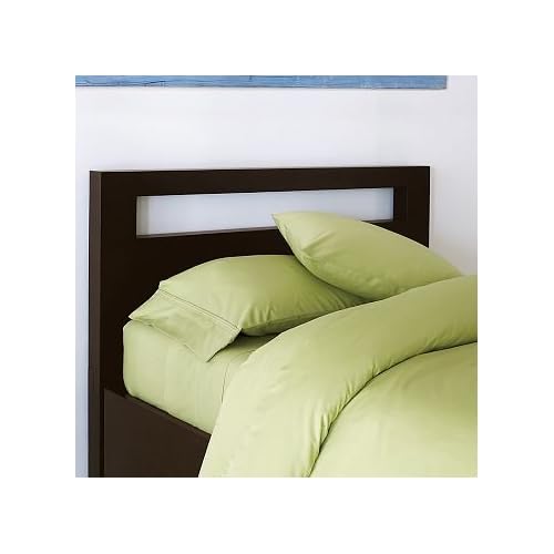 west elm Low Wood Cutout Headboard, Full, White