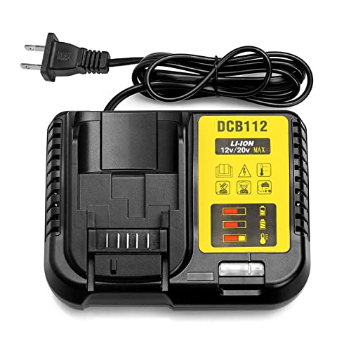 DCB112 12V/20V MAX Lithium Ion Charger Compatible