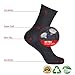 Bamboo Socks For Men and Women, Super soft Organic Cushioned, Odorless, Anti-Slip, Suitable for sensitive skin, 5 pairs in a Gift Box (Size 8-10 M/6-9 W)