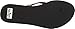 kate spade new york Women's Nova Flip-Flop, Black, 8 M US