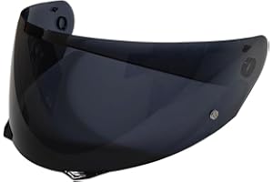 TAOHOM HJ-33 Helmet Visor Compatible with HJC i90,i90 Helmet Visors Face Shields UV Protection Windproof (Deep Smoke)