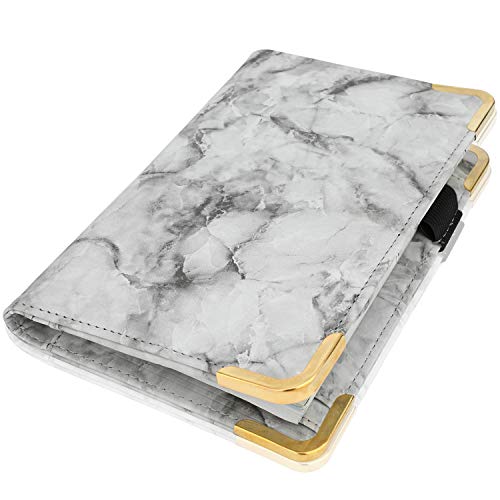 5 Server+Book+Organizer+Restaurant+Black+Marble