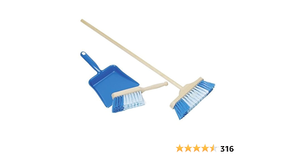 child size broom and dustpan
