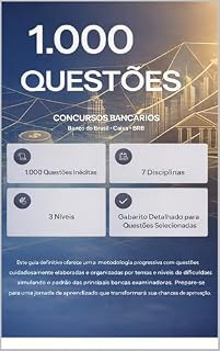 1.000 questões: Concursos públicos bancários