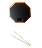 Fiddlewood 'Double x Drums' 10' inches Double Sided Drum Practice Pad NOW WITH Spectrum 7A Pair of Drum Sticks WORTH RS 690/- ABSOLUTELY FREE