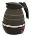 1500W Electric Kettle, 1.8L Borosilicate Glass Tea Kettle with LED Light (Black)