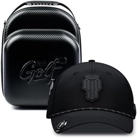 Golf 5 Panel hat, Embroidered Golf Player with Ball Unisex Five