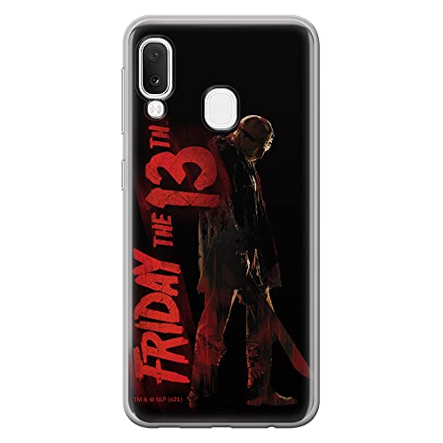 Ert Group Funda para teléfono móvil Samsung A20e Original y con Licencia Oficial de Horror con diseño Friday The 13th 011 Adaptada a la Forma del teléfono móvil, Funda Hecha de TPU