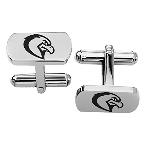 Marquette University Golden Eagles Rectangular Shape Stainless Steel Cufflinks