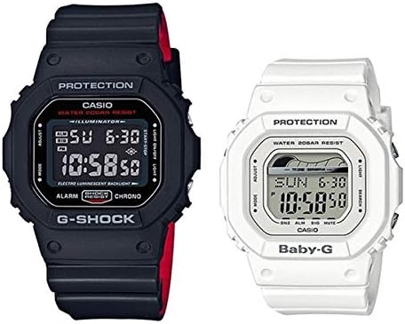 Amazon カシオ Casio 海外モデル カシオ Gショック ベビーg ペアウォッチ モノクロ ブラック ホワイト 時計 防水 デジタル Dw 5600hr 1blx 560 7 腕時計 並行輸入品 メンズ腕時計 腕時計 通販