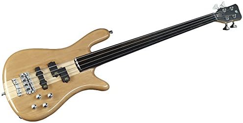 Rockbass 1564721001CAALDAWW Streamer Natural High Polish NT1 4 Fretless