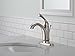 Delta Faucet Haywood Single Hole Bathroom Faucet Brushed Nickel, Single Handle Bathroom Faucet, Diamond Seal Technology, Drain Assembly, Stainless 15999-SS-DST
