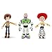 Disney Toy Story - Woody, Buzz Lightyear, and Jessie - Plush Doll Set of 3