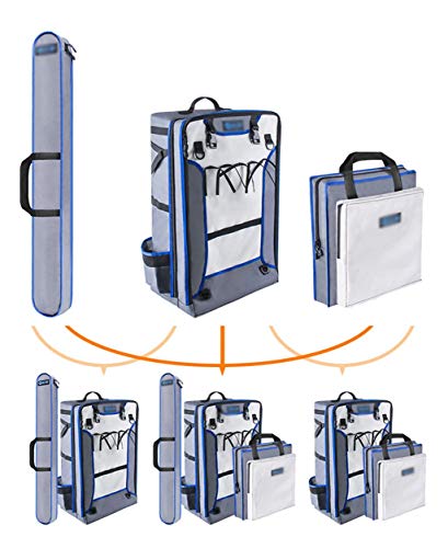 HYXL888 Angeltasche, Außen Multifunktionale wasserdicht und langlebig Angeln Aufbewahrungstasche for Männer – Bild 8