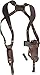 XCH ambidextrous Shoulder Holster for Tokarev, Zastava M70/M57A, Norinco-213, Norinco 54-1, 1911 Type, Colt Defender, Springfield 911 .380ACP, Makarov, Beretta Cheetah, subcompact Handguns