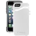 OTTERBOX COMMUTER WALLET SERIES Case for iPhone SE (1st gen - 2016) and iPhone 5/5s - Retail Packaging - GLACIER (WHITE/GUNMETAL GREY)