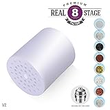 U-PY 8-Stage Replacement Universal SPA Shower Filter Cartridge (No Housing) - Removing Chlorine and Heavy Metals. High Output. Gentle to Skin and Hair.