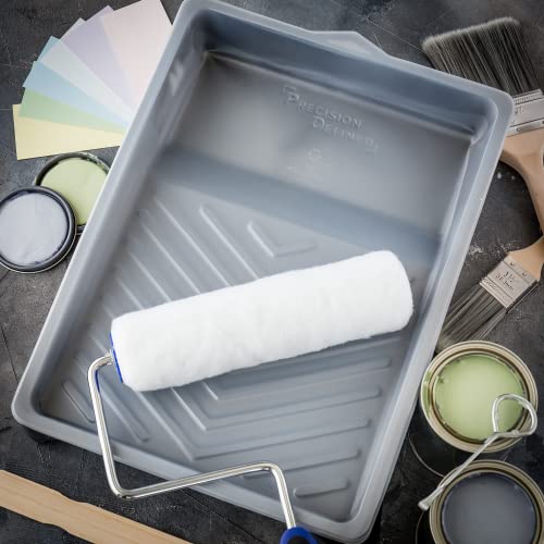 Precision Defined Paint Tray Liner Set 9Inch, Supreme Paint Roller Trays with Deep Paint