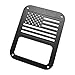 DIYTuning USA Flag Tail Lamp Light Cover Trim Guards Protector Jeep Wrangler JK JKU Unlimited Rubicon Sahara Sport Exterior Accessories Parts 2007 2008 2009 2010 2011 2012 2013 2014 2015 2016 2017