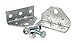 CE Smith - 10205GA Swivel Bracket Kit - Sturdy, Galvanized Boating Hardware - Silver