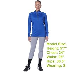 Mizuno Women's Comp Half Zip Batting