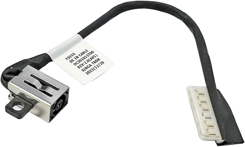 Gintai DC Power Jack Socket Harness Cable for Dell Inspiron Vostro Latitude