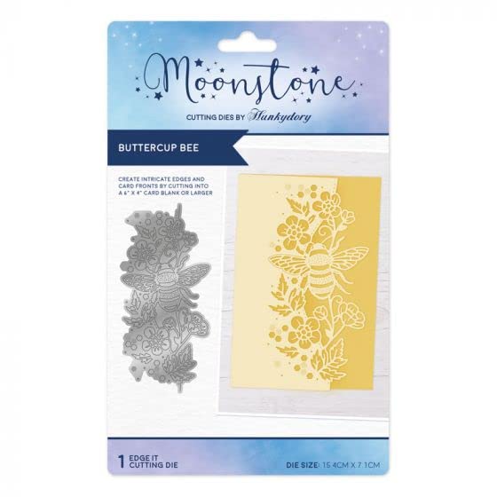 Hunkydory - Moonstone Dies - Buttercup Bee Edge It - MSTONE551