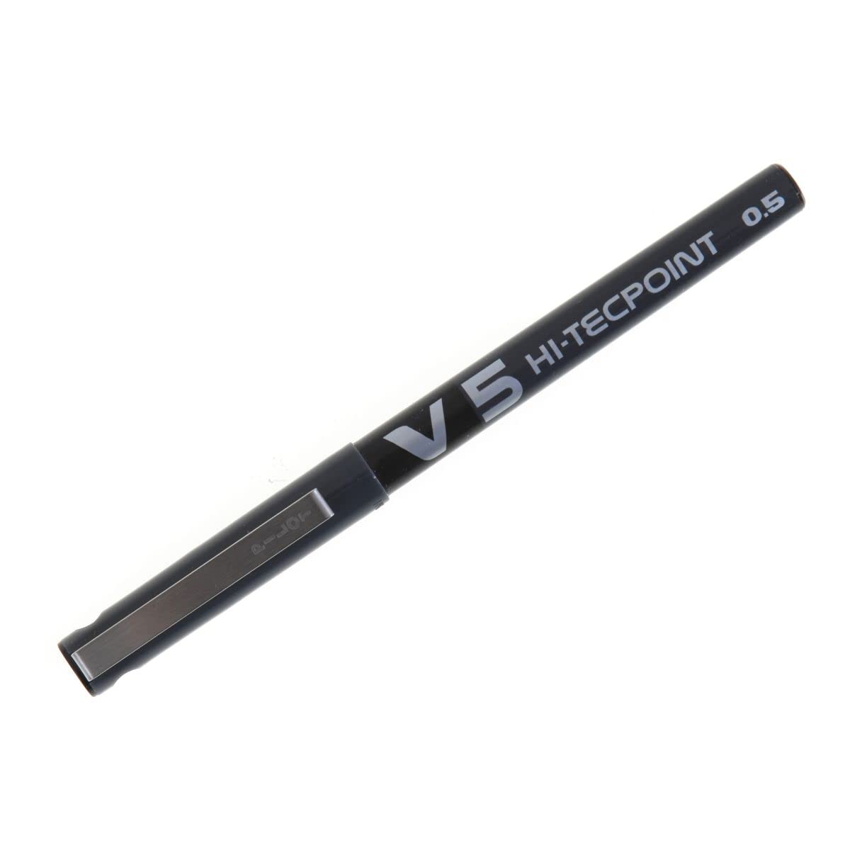 Pilot V5 Liquid Ink Rollerball 0.5 mm Tip (Single Pen) - Black