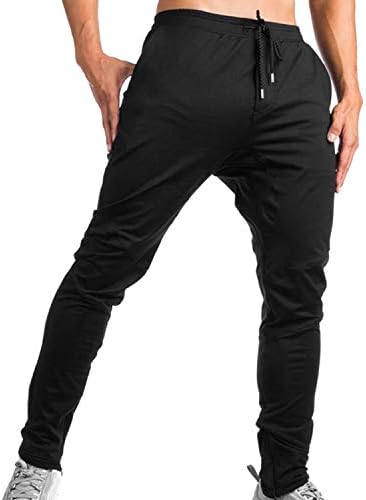 Mens Gym Joggers Sweatpants Casual Workout Slim fit Jogging Bottoms Running Trousers