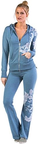 VERTIGO PARIS Women's Flower Vintage Lounge Tracksuit Jog Set