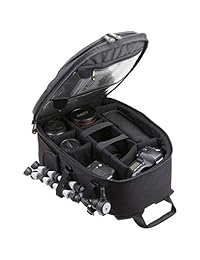 Mochila Basics para cámaras réflex digitales réflex y accesorios, color negro