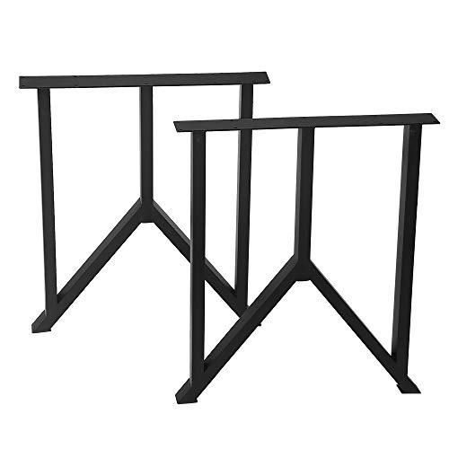 Metal Table Legs Cast Iron Dining Table Legs,28” Height 18” Wide