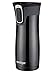 Contigo Autoseal Travel Mug - Stainless Steel Vacuum Insulated Tumbler - 2 Pack (Black)