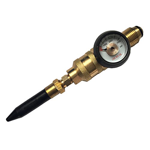 Western Enterprises R125G Economy Balloon Inflators with Gauge, Helium, 38-85 psig, CGA 580, 3,000 psi Inlet