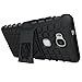 Sophmy Honor 5X Case, Sophmy Hybrid Dual Layer Armor Protective Case Cover with Kickstand for Huawei Honor 5X [Shockproof Case] - Black