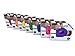 WOD Toys Colored Bumper Plates Mini - Add On Bumper Plates for The Barbell Mini - Safe, Durable Fitness Toys for Kids (Pink)