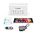YUNTAB E706 Tablet PC, 7inch 2G/3G Unlocked Phone, Google Android 6.0,1GB+8GB MT83321 Quad-Core, IPS 1024x600 Touch Screen,with WiFi Dual Camera, Netflix, Skype Supported (White)
