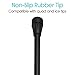 Vive Folding Cane with Light - Walking Adjustable Stick for Women, Men, Balance - Foldable Portable Collapsible Hand Balancing Mobility Aid - Lightweight, Heavy Duty, Comfortable - Swivel Quad Tip