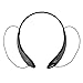 Esonstyle Bluetooth 4.0 Around-the-neck Wireless Stereo Headset Neckband Headphone Earphone with Hands-free Talking,vibrate Alert and Voice Prompt for Smartphone (black)
