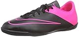 Nike Jr. Victory V IC Indoor Soccer Shoe (Black, Hyper Pink) Sz. 4.5Y