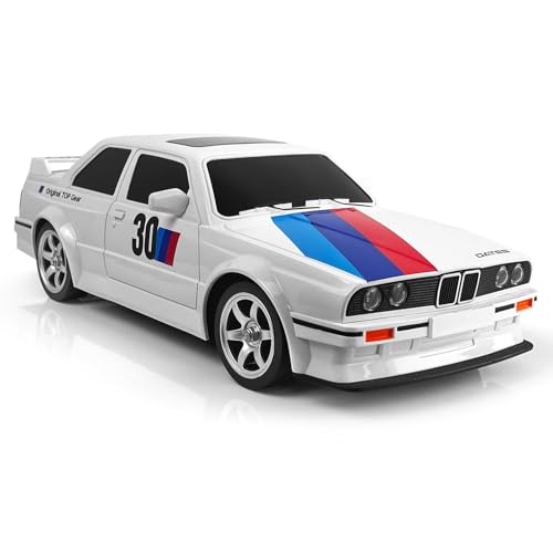 1:16 Scale High Speed RC Drift Car 4WD Remote Control Racing Car with LED Lights, 2 Rechargeable Batteries, RTR Ready to Run Electric Drift Car Toy for Kids and Adults Gifts