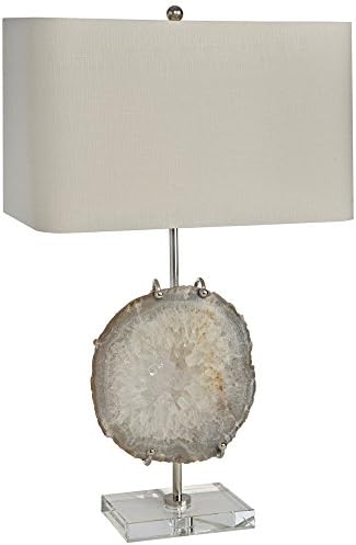 Regina Andrew Design Agate Exhibit Polished Nickel Lamp