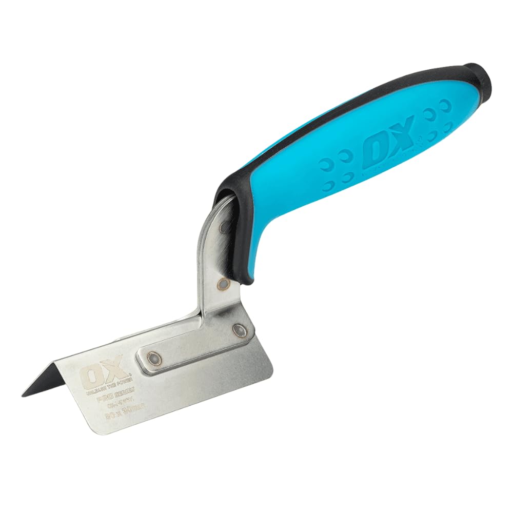 OX Pro External Corner Trowel S/S - 60x80mm