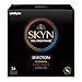 Lifestyles SKYN Selection Sampler, Premium Lubricated NON-LATEX Polyisoprene Condoms with Silver Pocket/Travel Case-24 Count