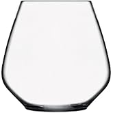 Luigi Bormioli Atelier Stemless Pinot Noir Wine Glass, 20-Ounce, Set of 6