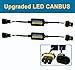 9005 9006 9012 H10 LED Anti Flicker Capacitor Error Code Computer Warning Canceller LED Resistor Canbus Decoder(Pack of 2)