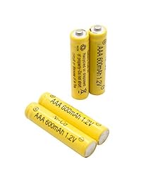 Pilas Ni-Cd batería de repuesto para AAA para lámparas solares. 600 mAh 12 Pack