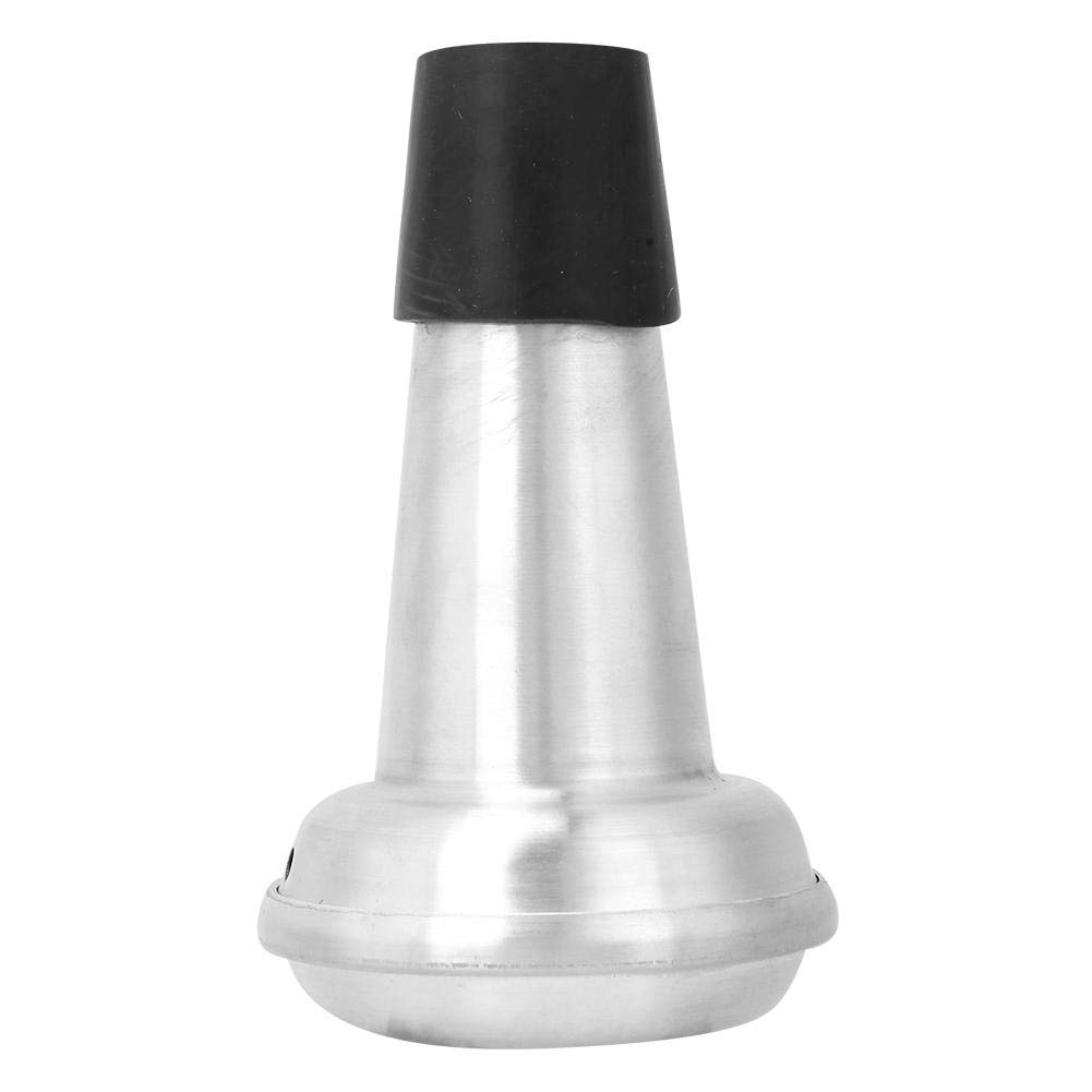 Trumpet Mute Portable Trumpet Cornet Horn Aluminum Practice Cup Mute Silencer for Instrument