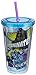 Vandor Doctor Who 18 oz Acrylic Travel Cup with Lid and Straw, Multicolor