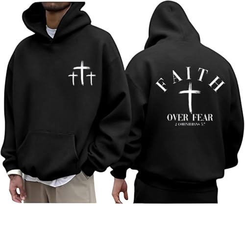 HOTHYPOP Faith Graphic Pullover Hoodie